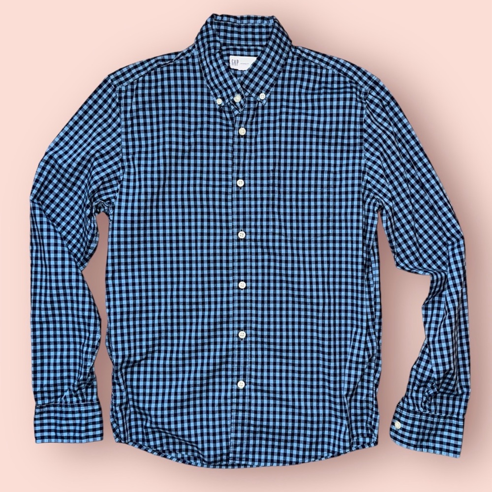 Gap Gingham Button Down Shirt